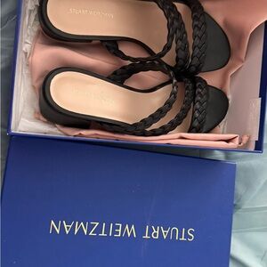 Stuart Weitzman Black Women's Sandals